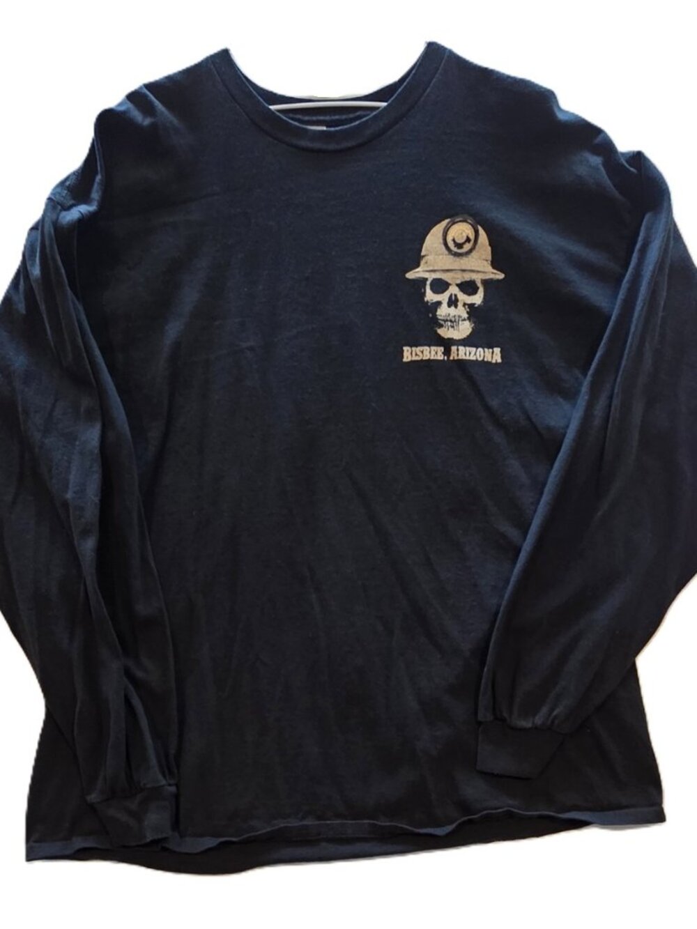 *Copper Queen Mine "In Copper We Trust" Long Sleeve Shirt from Bisbee, Arizona* - Picture 1 of 4